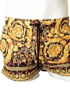 Versace Men's Wild Barocco Print Swimwear Swim Shorts Versace sz 3 US XS IT 46